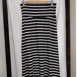 2 floor length skirts